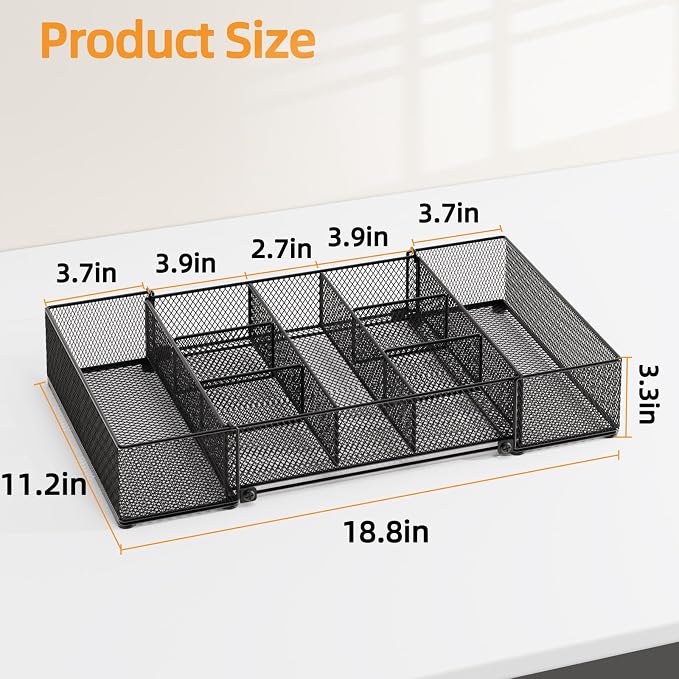 Expandable Snack Organizer, Adjustable Snack Container - Image 8