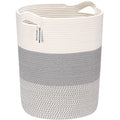 Sea Team Large Size Cotton Rope Woven Storage Basket by SeaTeam