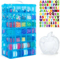 INSCRAFT 7 Layers Stackable Storage Container, 70 Adjustable Compartments by INSCRAFT