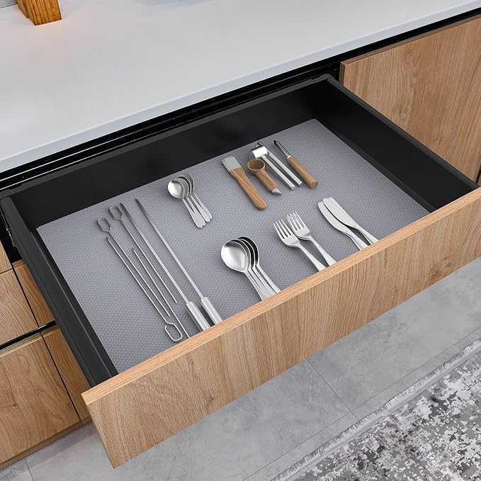 Shelf Liners for Kitchen Cabinet Refrigerator Liners Waterproof Kitchen - Image 7