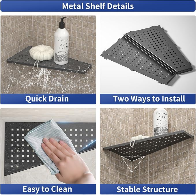 Corner Shower Shelf - Image 3