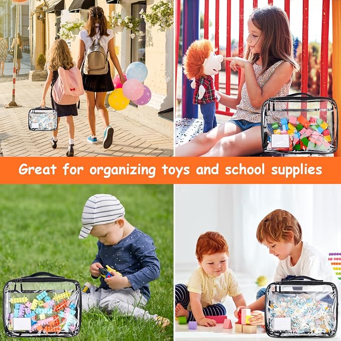 4 Pack Toy Storage Organizer Bag - Image 6