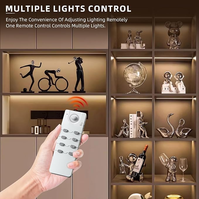 66 LED Under Cabinet Lights Wireless - Image 6