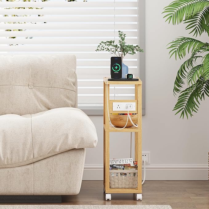 TUTOTAK Small Narrow Side Table - Image 6