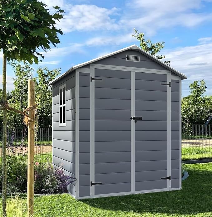 Devoko 6x4FT Outdoor Storage Shed - Image 3