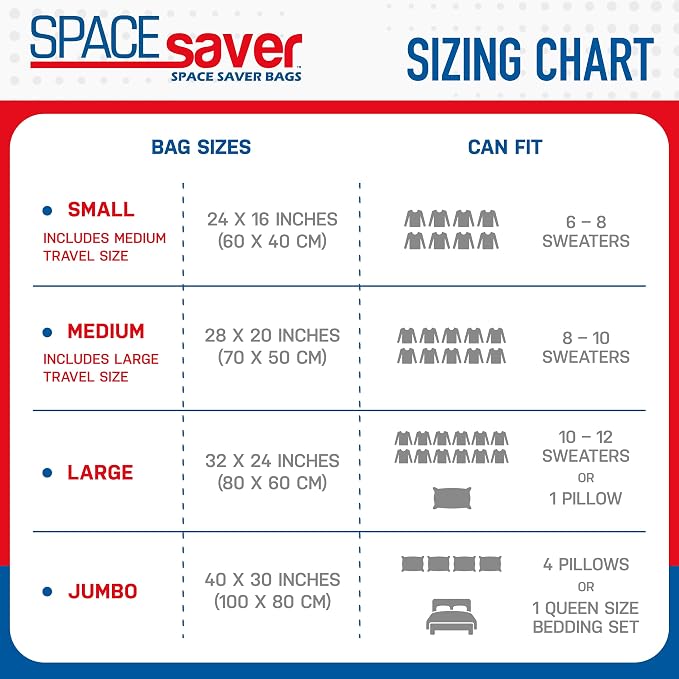 Spacesaver Vacuum Storage Bags - Image 8
