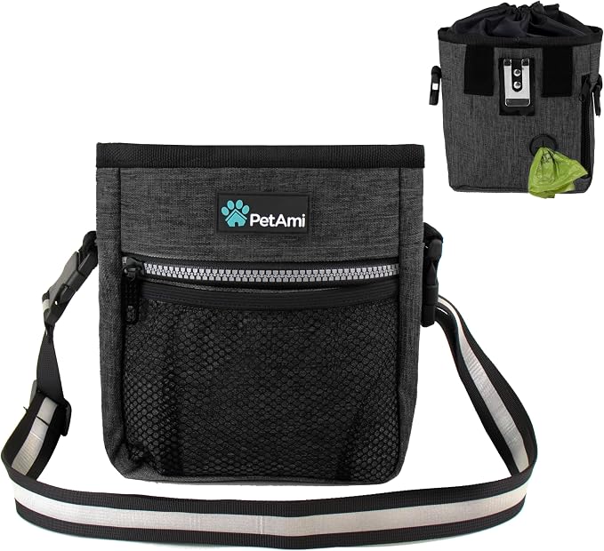 PetAmi Dog Treat Pouch, Pet Treat Pouch by PetAmi