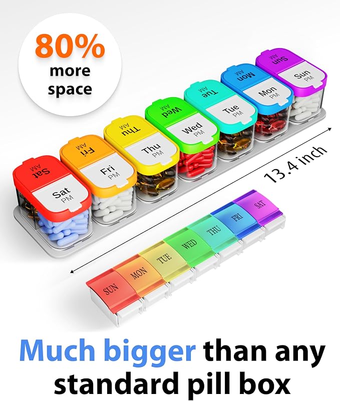 Extra Large Weekly Pill Organizer - Image 2