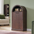 Arch Tilt-Out Trash Can Cabinet, Fluted Kitchen Trash Can 10 Gallon by IFGETEnrichYourLivingSpace