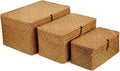 DOKOT Woven Wicker Storage Bins by DOKOT