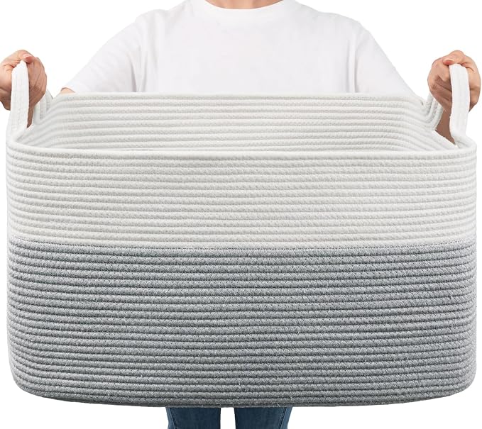 Goodpick Large Toy Storage Basket, Woven Storage Basket by Goodpick