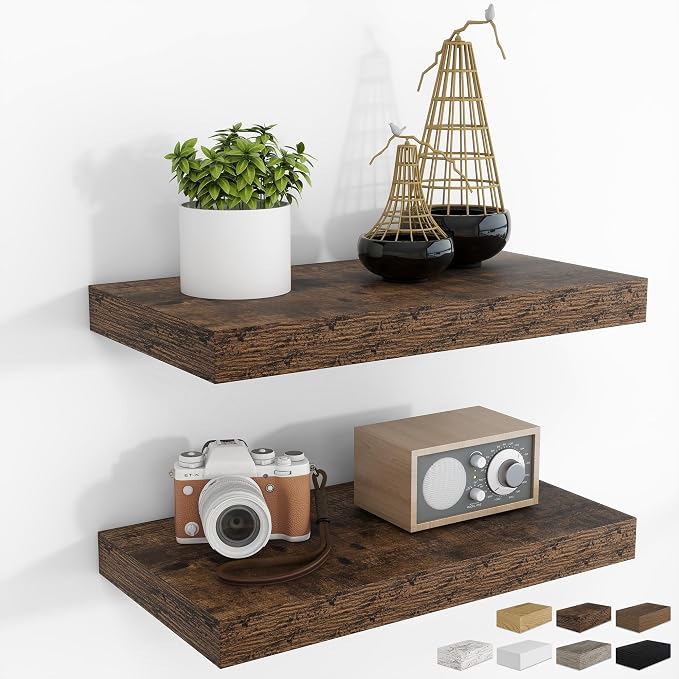 RICHFOCUS 16Inch Floating Shelves by Unknown
