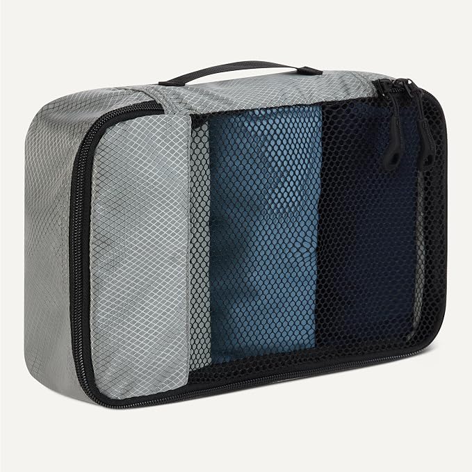 Amazon Essentials 4-Piece Packing Cubes Travel Accessories Set, Luggage - Image 4