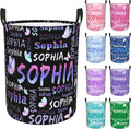 Custom Name Laundry Hamper, Personalized Laundry Basket by Kirendle