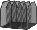 Metal 5-Section File Folder Organizer by Unknown