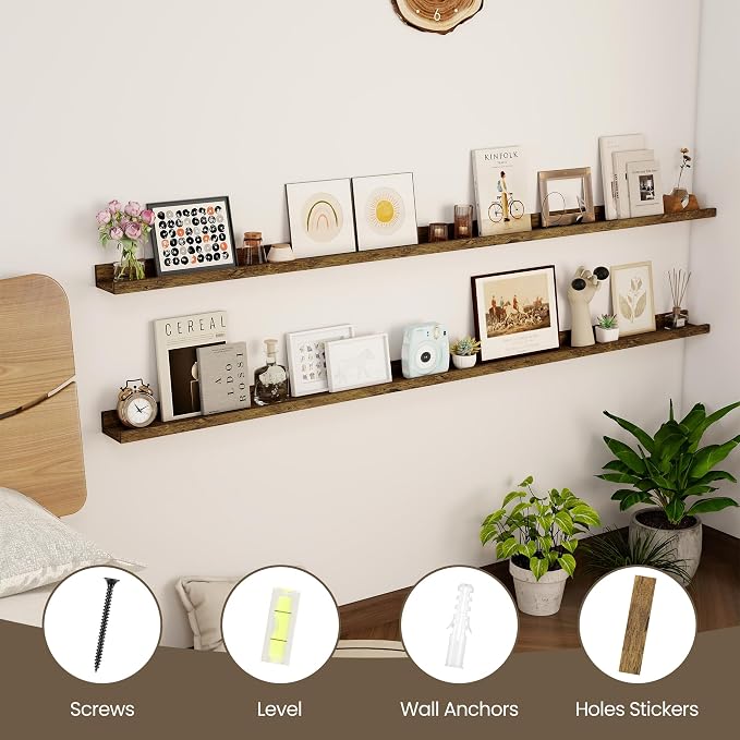 Axeman 72 Inch Floating Shelves - Image 5