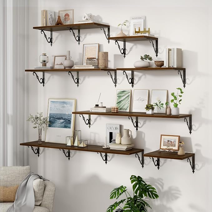 Floating Shelves for Wall, 12 Inch Deep Floating Shelf - Image 6