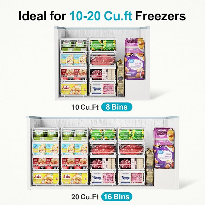 iSPECLE Freezer Organizer Bins - Image 6