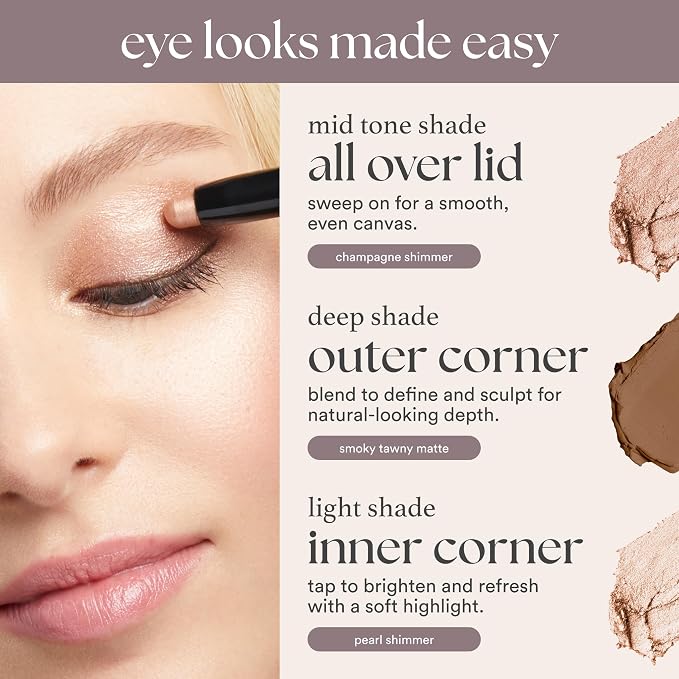 Julep Eyeshadow 101 Cream-to-Powder Waterproof Shadow Stick – Midnight Blue - Image 5