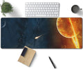 Cosmic Planet Comet Large Mouse Pad, Gaming Desk Mat, XL Keyboard Desk Pad Mat by Unknown