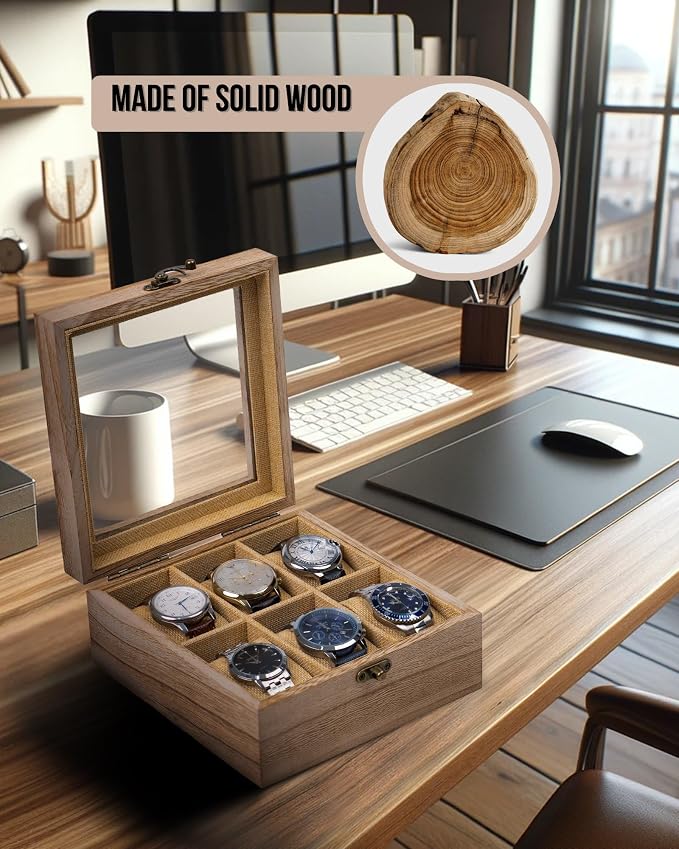 Watch Box, Watch Case for Men Women - Image 6