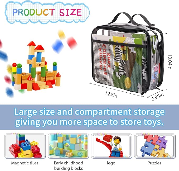 Large Kids Toy Storage Bag - Image 3