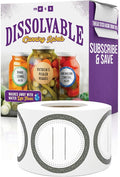 Canning Labels Dissolvable Stickers by MESS