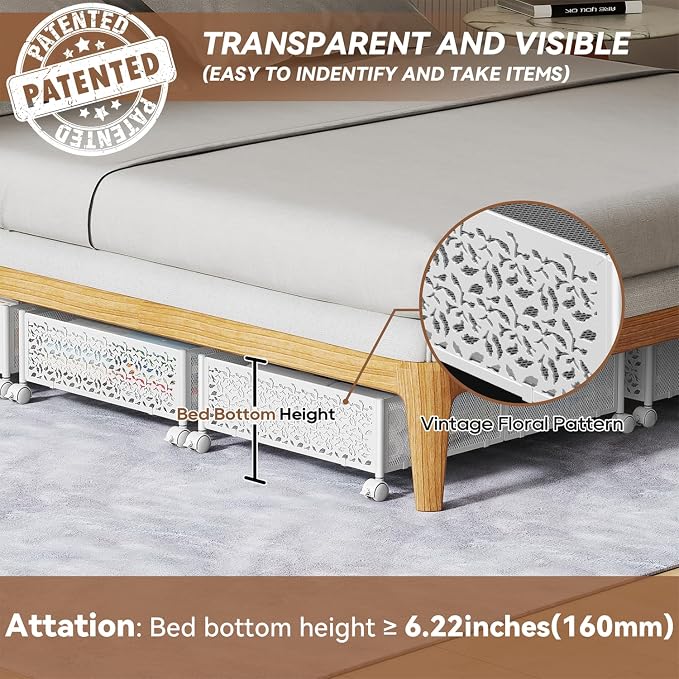 Under Bed Storage, Under the Bed Storage Containers - Image 3
