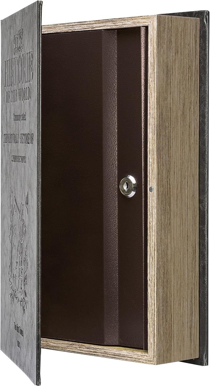 Barska Large Antique Book Lock Box - Image 7