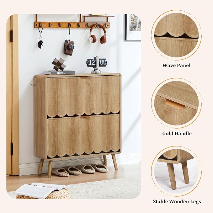 Shoe Storage Cabinet for Entryway - Image 4