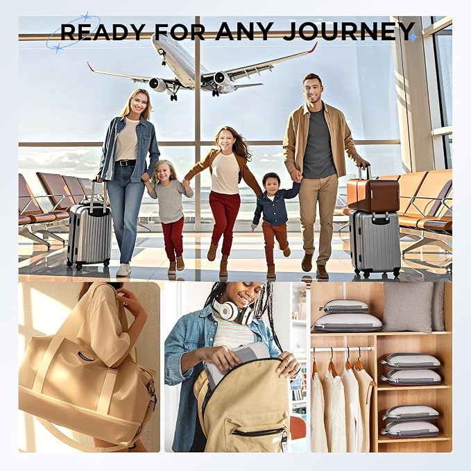 10 Set Compression Packing Cubes - Image 9