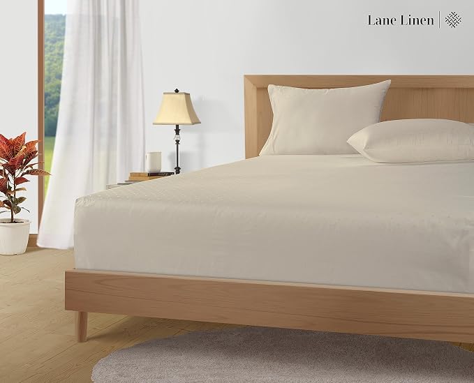 LANE LINEN Pillows Queen Size Set of 2, Soft 100% Egyptian Cotton, Cool & - Image 5