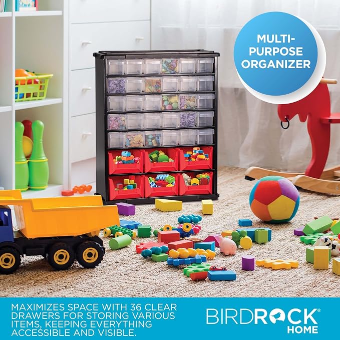 BIRDROCK HOME Craft Organizer Bin - Image 4