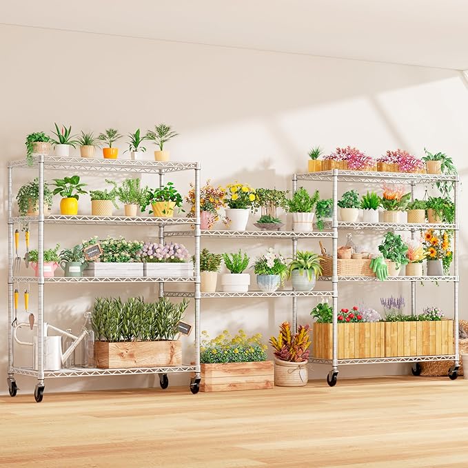PrimeZone 5 Tier 48" Wx24''Dx81''H Wire Shelving - Image 5