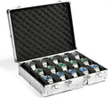 15 slots Watch organizer Case, hard watch travel box, padded case by AUKURA