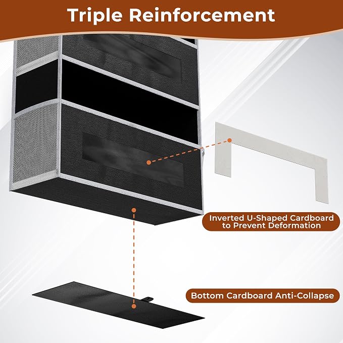 5-Tier Over The Door Storage Organizer - Image 3