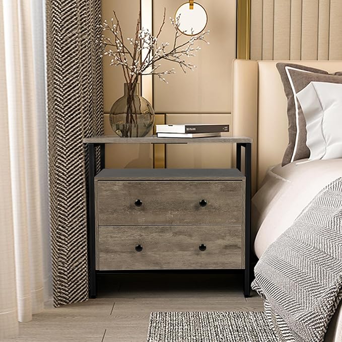 27 inch Wide Night Stand Set 2 - Image 2