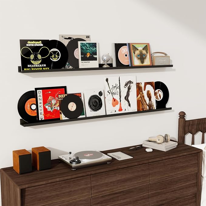 Axeman Black Floating Shelves - Image 2