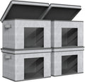 Univivi Foldable Fabric Storage Boxes Large Storage Bins by Univivi