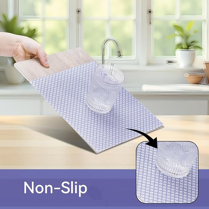 FIFTY FEET 18"x96" Non-Adhesive Shelf Liner - Image 2