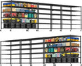 PrimeZone 6 Tier 80.7" H x 55.5" W x 24" D Wire Shelving by PrimeZone