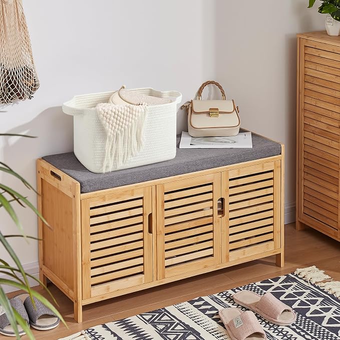 Storage Baskets for Organizing, Woven Baskets for Shelves, Rectangle Decorative - Image 5