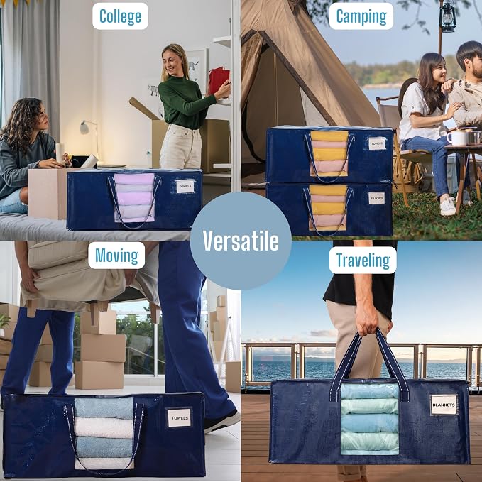VENO 10 Pack Moving Bags Extra Large Storage Bags - Image 6