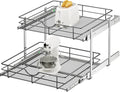 ALINE FURNITURE 2-Tier Pull Out Cabinet Organizer by ALINEFURNITURE