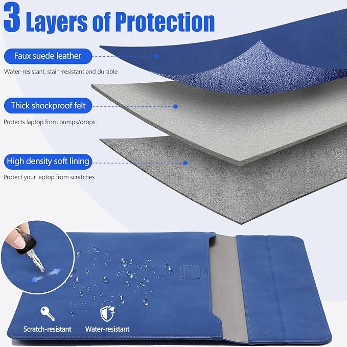 HYZUO 13 Inch Laptop Sleeve Case - Image 3