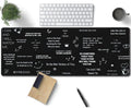 Inspirational Quotes Large Mouse Pad, Gaming Desk Mat, XL Keyboard Desk Pad Mat by Unknown