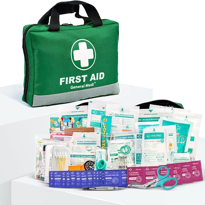 General Medi 210 Piece First Aid Kit- Emergency Kit by GeneralMedi
