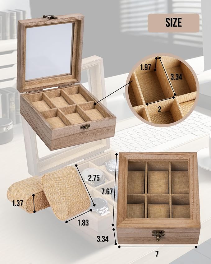 Watch Box, Watch Case for Men Women - Image 5
