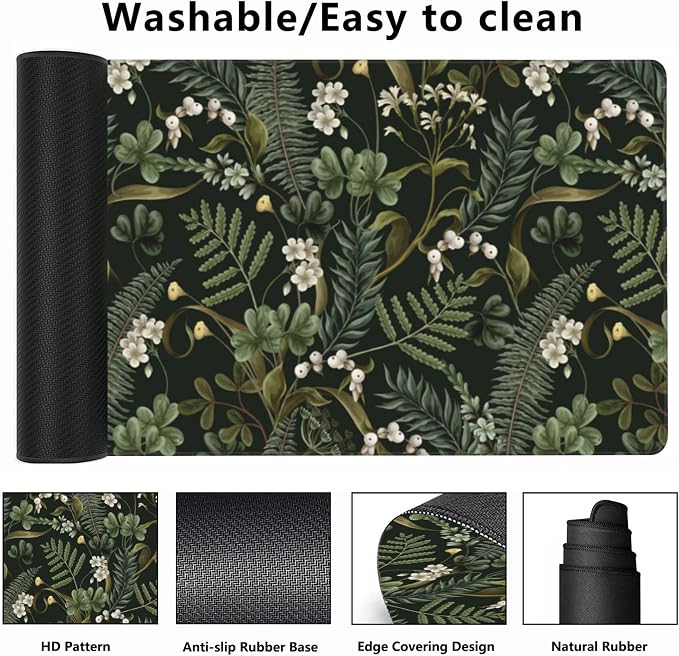 Desk Mat, XXL Extended Mouse Pad Mat - Image 2