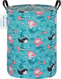 LANGYASHAN Storage Bin, Canvas Fabric Collapsible Organizer Basket by LANGYASHAN